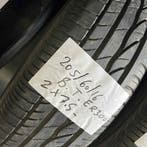 2 x Bridgestone Turanza ER300 205-60-16 Zomerbanden 7,5mm, Gebruikt, 16 inch, Band(en), Personenwagen