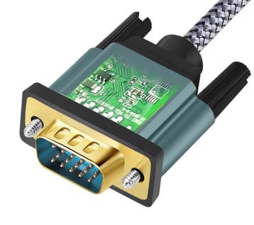 HDMI naar VGA Kabel Adapter Aluminium Nylon Gevlochten, Verzenden, Nieuw