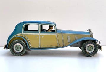 Mettoy - Rolls-Royce - Opwindbare blikken auto - 1940-1949 -, Antiek en Kunst
