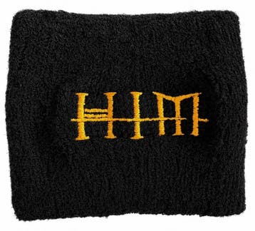 HIM - Logo - wristband zweetbandje officiële merchandise, Ophalen of Verzenden, Nieuw, Kleding