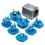 Universele reisstekkerset | Type C en F naar type B, G, E,, Verzenden, Nieuw