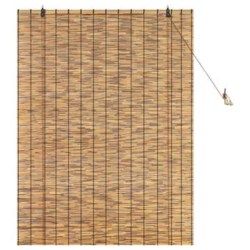 vidaXL Rolgordijn Bruin 120 x 160 cm Riet, Verzenden, Nieuw, Bruin