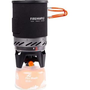 Draagbaar camping kooksysteem met gasbrander en pan set, Caravans en Kamperen, Kampeeraccessoires, Verzenden, Nieuw