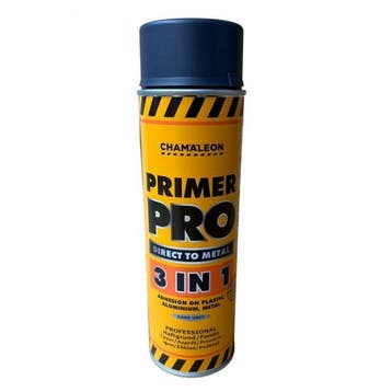 Primer PRO donkergrijs spuitbus 500 ml - Chamäleon, Verzenden, Nieuw