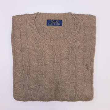 Ralph Lauren Kabeltrui Heren, Nieuw