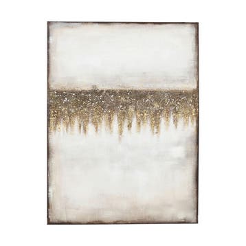 *WOONWINKEL* Kare Design Abstract Fields Schilderij Abstract, Verzenden, Nieuw