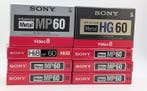Sony Video8 metal tapes, including MP60 and HG60 Analoge