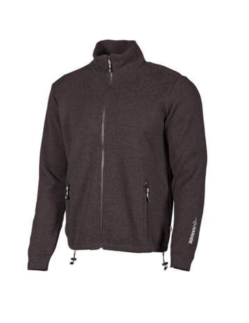 Ivanhoe vest Hadar Full Zip Black - fijne merinowol - Zwart, Verzenden, Nieuw, Zwart