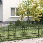 vidaXL Spike Ring Hek HORST Zwart, Verzenden, Nieuw, IJzer
