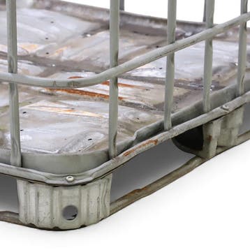 Gebruikte IBC Container IBC frame met stalen pallet, Ophalen of Verzenden