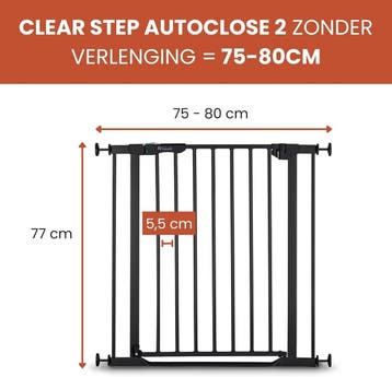 Klemhekje Zwart Zonder Boren - 24% Korting, Kinderen en Baby's, Ophalen of Verzenden, Zo goed als nieuw, Klemhekje, Metaal of IJzer