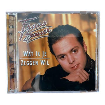 Frans Bauer - Wat Ik Je Zeggen Wil (CD) (TWEEDEHANDS), Verzenden, Nieuw in verpakking
