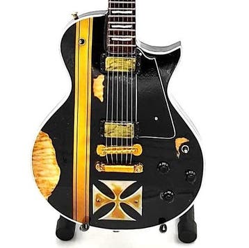 Miniatuur replica Les Paul gitaar - James Hetfield Metallica, Ophalen of Verzenden, Nieuw, Pop, Beeldje of Miniatuur