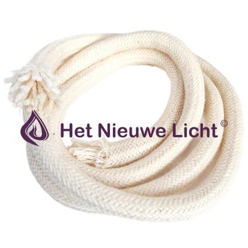 Olielamp lont rond 8mm, Beige, Nieuw, Ophalen of Verzenden, Overige merken