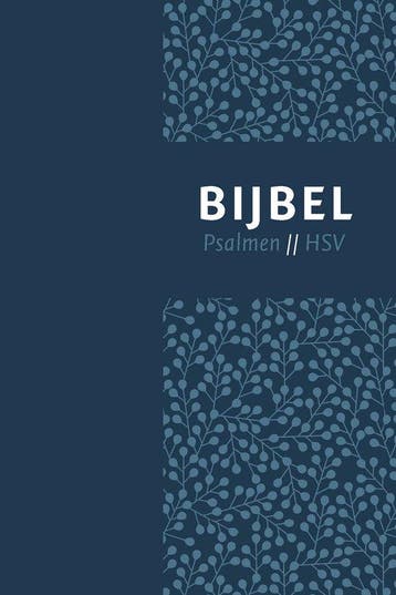 9789065394804 Bijbel (HSV) met psalmen - blauw leer met z..., Boeken, Verzenden, Nieuw, Diverse auteurs