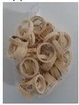 Bamboe ringen Naturel ca. 5-6 cm ca. 50 stuks, Ophalen of Verzenden, Nieuw