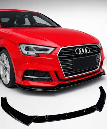 Voorspoiler | geschikt voor Audi A3 / S3 8V | 2017-2020 | gl, Verzenden, Nieuw, Audi