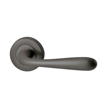 Deurkruk Baia op rozet - PVD gunmetal, Verzenden, Nieuw