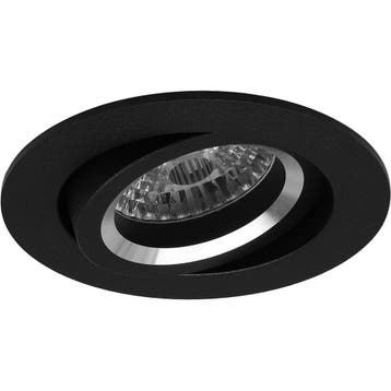 GU10 Inbouwspot Set - Mat Zwart - Inbouw Rond - Kantelbaar -, Ophalen of Verzenden, Nieuw, Overige fittingen, Plafondspot of Wandspot