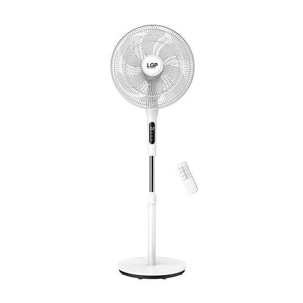 LGP ventilator staand wit met afstandsbediening en timer, Witgoed en Apparatuur, Ventilatoren, Statiefventilator, Nieuw, Verzenden