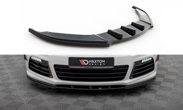 Voorspoiler V.1 Volkswagen Scirocco R Maxton Glans Zwart, Ophalen of Verzenden, Nieuw