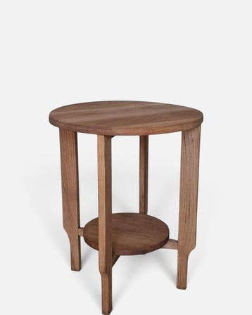 Amsterdsmse School - Bijzettafel - Eiken Hout
