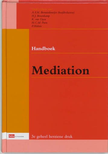 Handboek Mediation 9789012109826, Boeken, Verzenden, Zo goed als nieuw