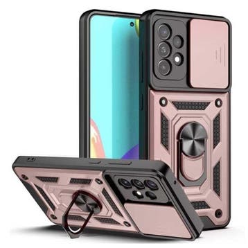 Samsung Galaxy A71 - Armor Hoesje met Kickstand en Camera, Verzenden, Nieuw