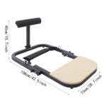Hip Thrust Machine – Opvouwbare Glute Trainer met Bands, Sport en Fitness, Verzenden, Nieuw