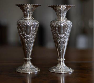 English silversmith, maker’s mark ‘DF’ - Vaas - .925 zilver