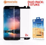 2 STUKS S7 Edge Mocolo Premium 3D Case Friendly Tempered Gla, Ophalen of Verzenden, Nieuw