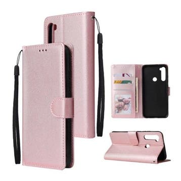 Xiaomi Redmi 7A Leren Flip Case Portefeuille - PU Leer, Verzenden, Nieuw