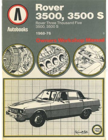 1968 - 1976 ROVER 3500 | 3500 S, VRAAGBAAK ENGELS (OWNERS