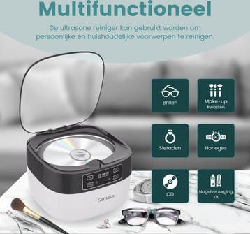 Samako Professionele Ultrasoon Reiniger - Reinigingsapparaat, Ophalen of Verzenden