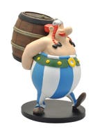 Asterix Beeld Obelix met zijn Ton 19 cm, Verzamelen, Ophalen of Verzenden, Nieuw