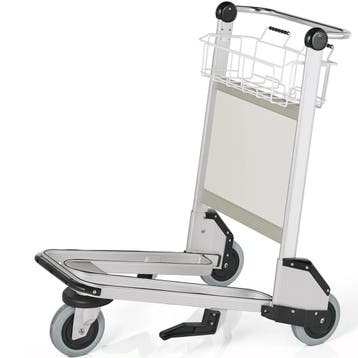 Koffer Transportwagen | Aluminium | Wielen (Geremd) |, Verzenden, Nieuw in verpakking