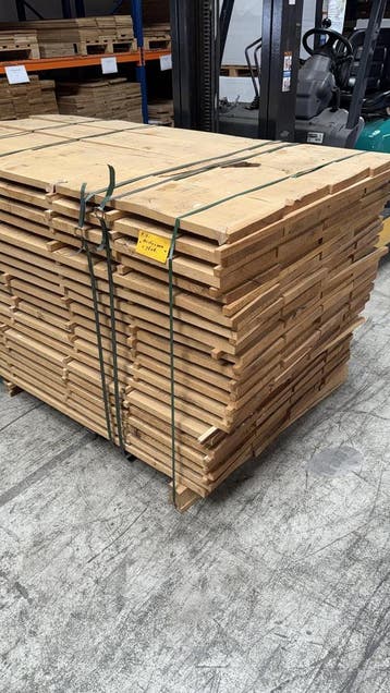 Pallet gedroogd eiken, Nieuw, Eiken, 25 tot 50 mm, Pallet