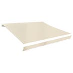 Zonnescherm 4x3m canvas creme | retourdeal 61% korting, Overige typen, Ophalen of Verzenden, 250 cm tot 450 cm, 300 cm of meer