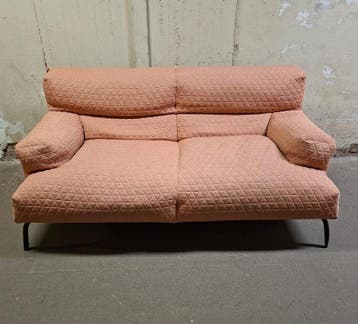 2x Montis Lazy Bastard Sofa Roze Gebruikt, Gebruikt, 150 tot 200 cm, Driepersoons, 75 tot 100 cm