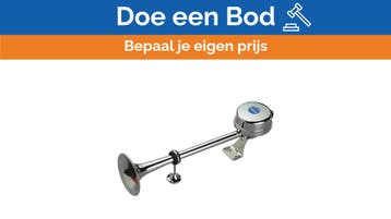 Bieden: Marco EM2 5.026 Marine Horn - Stainless Steel - 400, Ophalen of Verzenden, Nieuw, Dekbeslag, Zeilboot of Motorboot
