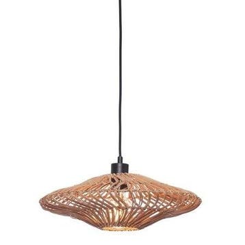 2dekans | Good&Mojo hanglamp - Zanzibar - naturel - S, Ophalen of Verzenden, Zo goed als nieuw