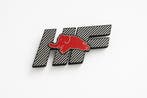 Grille badge HF alternatief Delta Integrale zilver gestreept, Verzenden, Nieuw