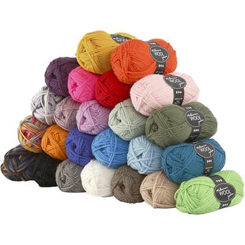 Melbourne wolgaren, L: 92 M, 24x50 gr/ 1 doos, Nieuw