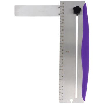 Patis Decor Taartschraper Verstelbaar RVS 4-27,5cm, Verzenden, Nieuw