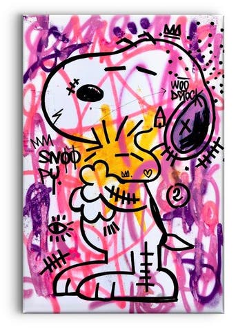LACRISS (1990) - Snoopy e Woodstock Purple + Original Paint