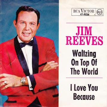 Single - Jim Reeves - I Love You Because / Waltzing On Top O, Verzenden, Nieuw in verpakking