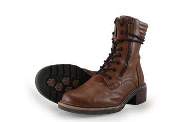 Jana Veterboots in maat 37 Cognac, Jana, Overige kleuren, Verzenden, Overige typen