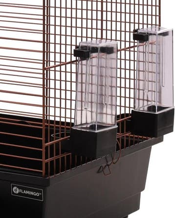 Vogelkooi Marja - Koper/Zwarte Binnenkooi voor Parkieten,..., Verzenden, Nieuw, Metaal, Vogelkooi
