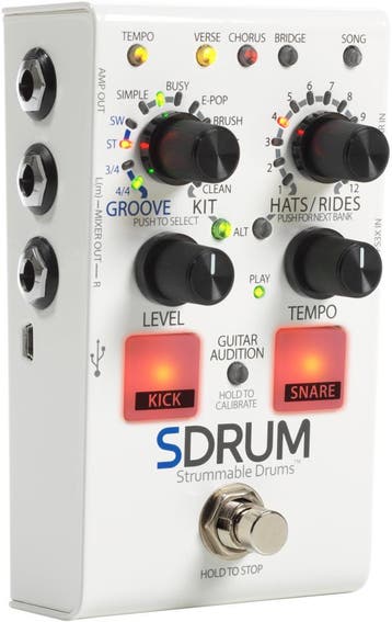 Digitech Effect Pedal SDRUM Strummable Drums VERSIE 04 NIEUW, Ophalen of Verzenden, Nieuw, Overige typen