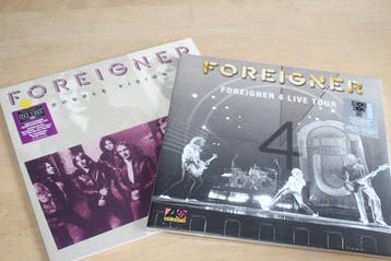 Foreigner - 4 Live Tour 2LP + Double Vision Grape Vinyl - LP, Nieuw in verpakking